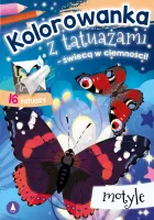 Kolorowanka Z Tatuażami - Świecą W Ciemności! Motyle