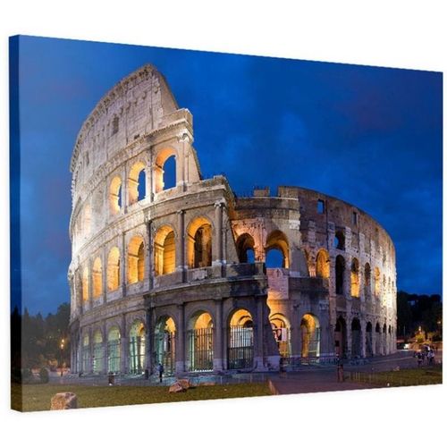 Obraz na płótnie - Canvas, Koloseum nocą 80x60 na Arena.pl