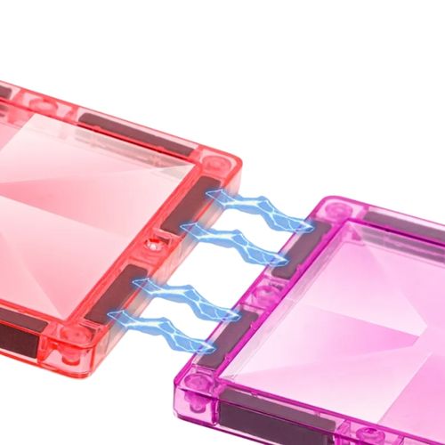 WOOPIE Klocki Magnetyczne Zestaw Zamek Księżniczki 50 el. na Arena.pl