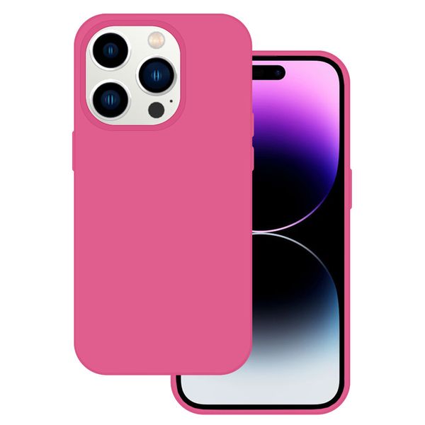 Tel Protect Silicone Premium do Iphone 12 fuksja zdjęcie 1