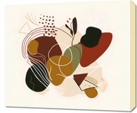 Obraz 70x60cm Organiczna Erupcja