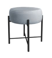 Taboret Pola noga metalowa czarna BL06