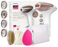 DEPILATOR LASEROWY PHILIPS LUMEA PRESTIGE BRI948 +SZCZOTKA DO CIAŁA DODATKI