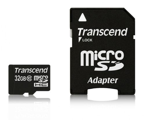 Transcend microSD 32GB Class10 + adapter PREMIUM na Arena.pl