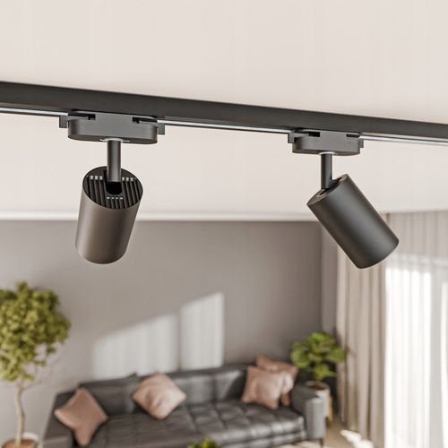 Zestaw Szynoprzewód Szyna 2m + 8x Oprawa Halogenowa LED GU10 Lampa na Arena.pl