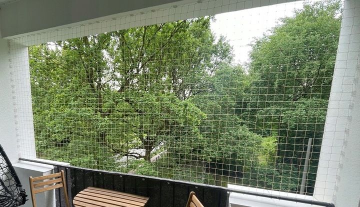 ZESTAW SIATKA NA BALKON 6x3m NA GOŁĘBIE PRZECIW PTAKOM MONTAŻ BEZ WIERCENIA zdjęcie 9