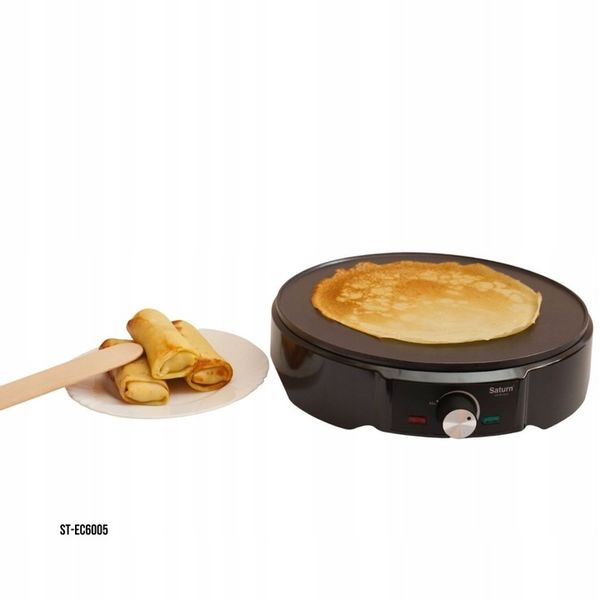 Naleśnikarka elektryczna SATURN ST-EC6005 + Akcesoria Drewniane zdjęcie 5