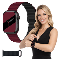 Pasek magnetyczny do Apple Watch 38 40 41 S10 42mm bransoleta opaska KOLORY
