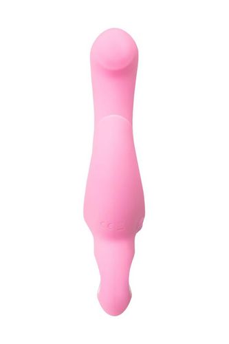 JOS Vibrator with clitoral stimulator JOS Twistme, silicone, pink, 19.5 cm na Arena.pl