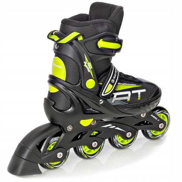Rolki Regulowane RAVEN Profession Black/Lime 31-35 zdjęcie 5