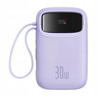 Baseus Powerbank Z Szybkim Ładowaniem 10000mAh 30W Z Wyświetlaczem 2x USB-C