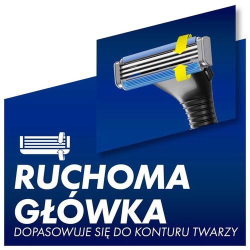Gillette Blue 3 sensor wkłady ostrza 8 szt na Arena.pl
