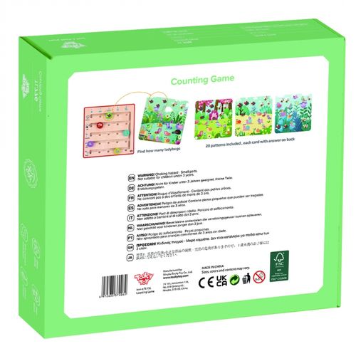 DLA DZIECI DREWNIANA GRA NAUKA LICZENIA ZWIERZĄTKA na Arena.pl