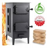 KOMINEK SZAMOTOWY PIEC POLSKI APOLLO KOZA PIECYK CERTYFIKAT DO GARAŻU DOMU