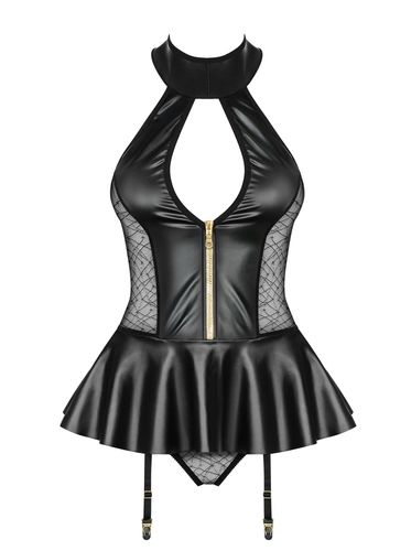 gorset i figi wet look obsessive s/m na Arena.pl
