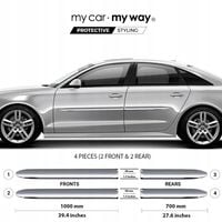 Audi A6 C7 Sedan - Listwy CHROM na Drzwi