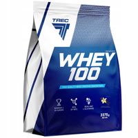 PYSZNE BIAŁKO WPC Trec Whey 100 900g PROTEINY NA MASĘ MIĘŚNIE DO TRENINGU