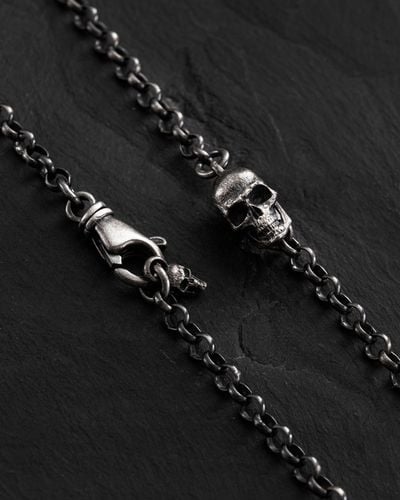 Srebrny łańcuszek SKULL 70 na Arena.pl