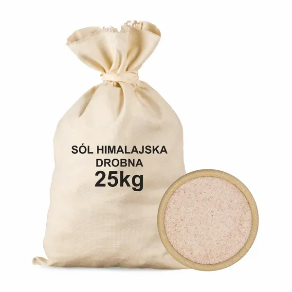 Sól himalajska drobna 25kg zdjęcie 1