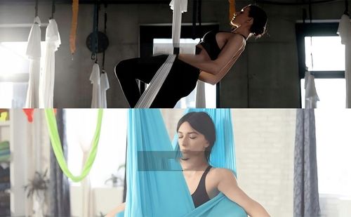 Szarfa akrobatyczna HUŚTAWKA SENSORYCZNA CHUSTA DO AERIAL JOGA 4 metrów na Arena.pl