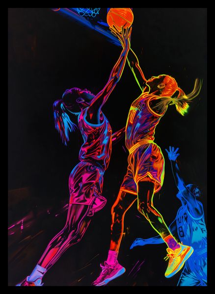 Plakat 25x35cm Mecz W Kosza zdjęcie 2