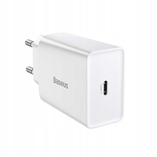 BASEUS SZYBKA ŁADOWARKA SIECIOWA MOCNA ZASILACZ USB-C TYPE-C QC 3.0 PD 20W zdjęcie 11