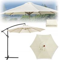 Poszycie parasol ogrodowy DUŻY SOLIDNY 6 Żeberek Wymienne 300cm