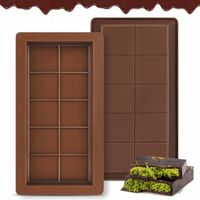 FOREMKI SILIKONOWE DO CZEKOLADY DUBAJSKIEJ FORMA TABLICZKA TABLICA DUBAJ x2