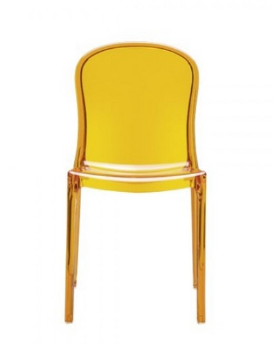 Krzesło Uma orange transparent D2 na Arena.pl