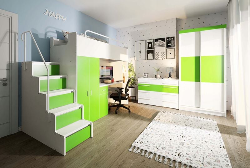 Szafa PARIS 100 matowe fronty kolekcja JSM zdjęcie 12