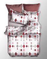 Pościel DecoKing BASIC ROMB 200X220+80X802