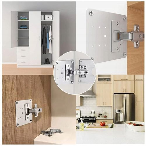 30x PŁYTKA DO NAPRAWY WYRWANYCH ZAWIASÓW MEBLOWYCH SZAFEK ZESTAW na Arena.pl