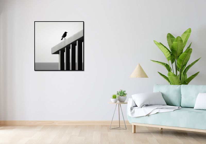 Plakat 80x80cm Samotna Odchłań zdjęcie 4