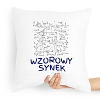 Poduszka Prezent Dla Syna Syneczek Wzorowy Synek Z Nadrukiem Ze Zdjęciem