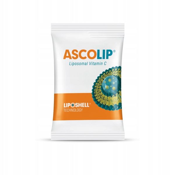 ASCOLIP liposomalna witamina C 1000 mg o smaku cyt zdjęcie 2