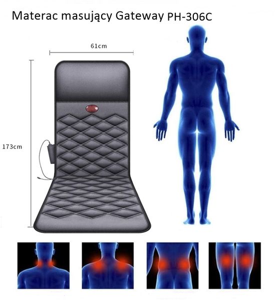 Materac Masujący Gateway PH-306C zdjęcie 3