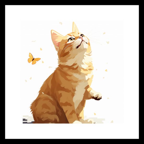 Plakat 20x20cm Motyle i Marzenia zdjęcie 3