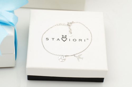 Srebrna bransoleta Staviori na Arena.pl