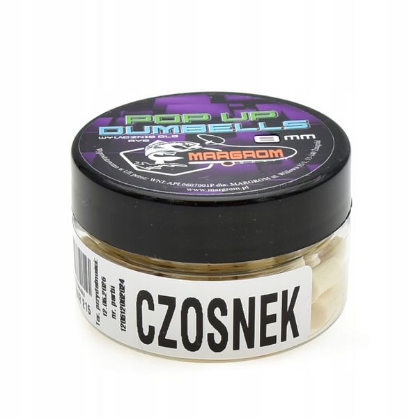 Dumbells POP UP 8 mm Margrom CZOSNEK przynęta Method Feeder zdjęcie 2