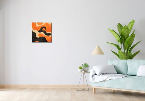 Obraz 40x40cm Dzień spotyka Noc na Arena.pl