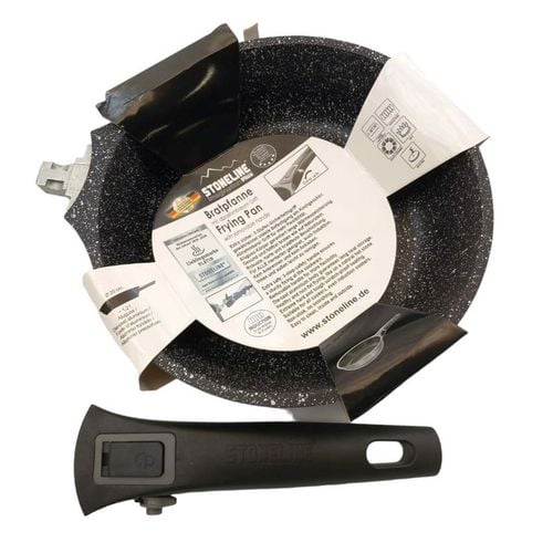 Patelnia 20Cm Zdejmowana Rączka Powłoka Z Kamienia na Arena.pl