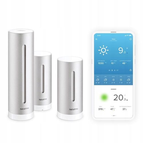 Stacja pogody Netatmo Weather Station Indoor Modul na Arena.pl