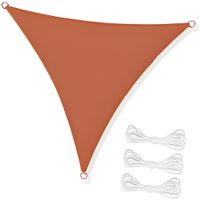 Markiza żagiel zacieniacz 4x4x4 trójkąt wodoodporny uv ogrodu restauracja