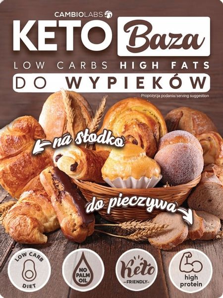 MIESZANKA KETO CHLEBOWA, BAZA DO WYPIEKÓW Chleb, pizza, bułki, pieczywo zdjęcie 6
