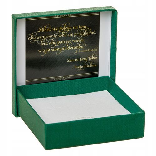 ZŁOTY ŁAŃCUSZEK BISMARK 50CM 5MM Z KRZYŻYKIEM STAL CHIRURGICZNA 18K PREZENT na Arena.pl