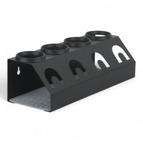 OCIEKACZ STOJAK METALOWY CZARNY NA 4 BUTELKI DO SATURATORA SODASTREAM na Arena.pl