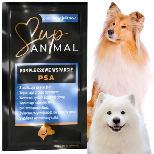 POSTBIOTYK DLA PSA MAŚLAN SupANIMAL ZDROWA SKÓRA SIERŚĆ JELITA DODATEK KARM na Arena.pl