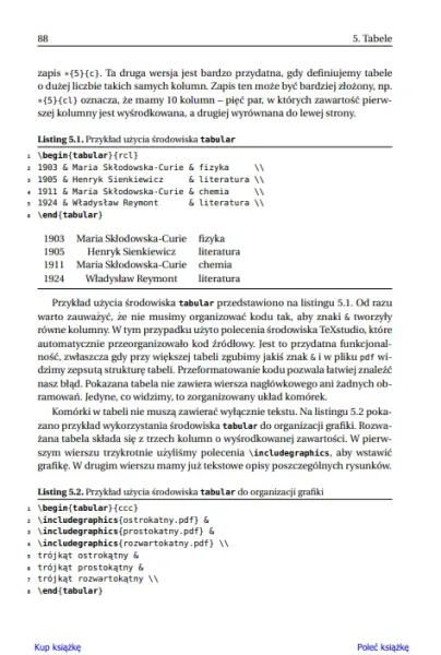 LaTeX. Praktyczny przewodnik zdjęcie 14