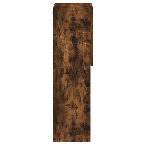 Szafka TV z LED, przydymiony dąb, 30,5x30x102 cm na Arena.pl