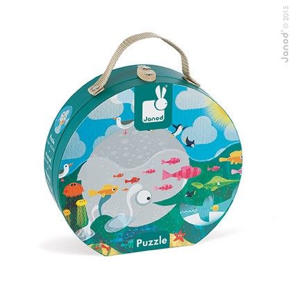 Puzzle w walizce Ocean, Janod na Arena.pl